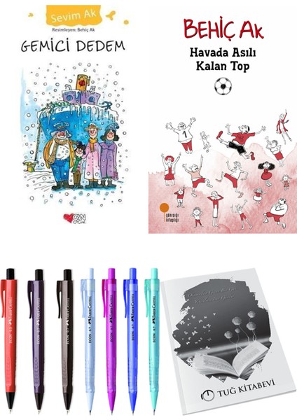 Havada Asılı Kalan Top ve Gemici Dedem 2'li Set + Hediyeli
