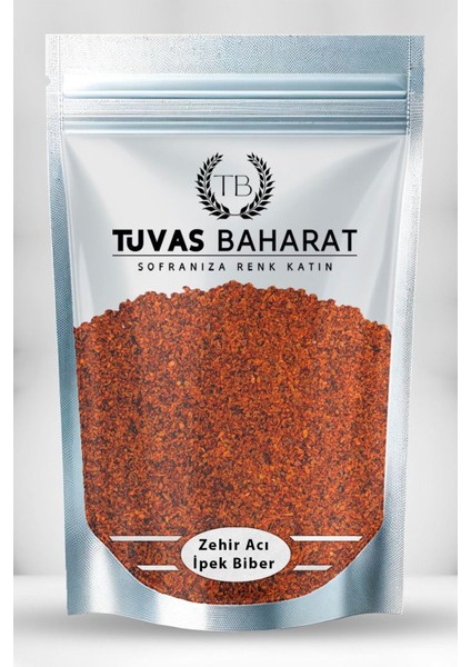 Tuvas Baharat Zehir Acı Ipek Biber 1. Sınıf 100 gr