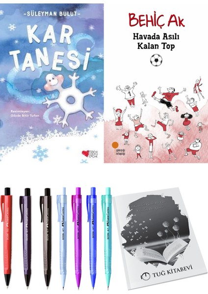 Havada Asılı Kalan Top ve Kar Tanesi 2'li Set + Hediyeli