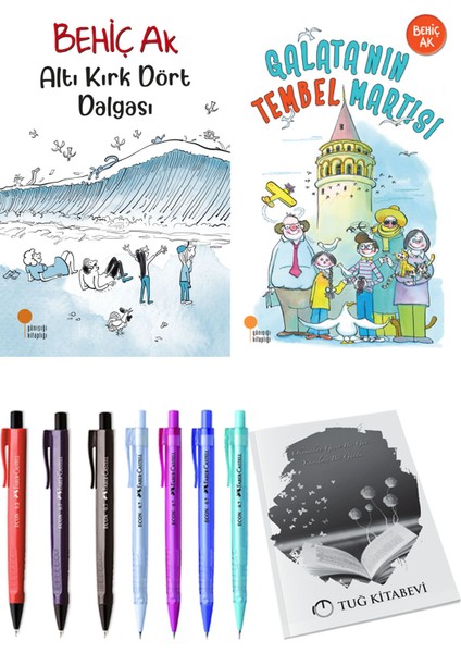 Galata'nın Tembel Martısı ve Altı Kırk Dört Dalgası 2'li Set + Hediyeli