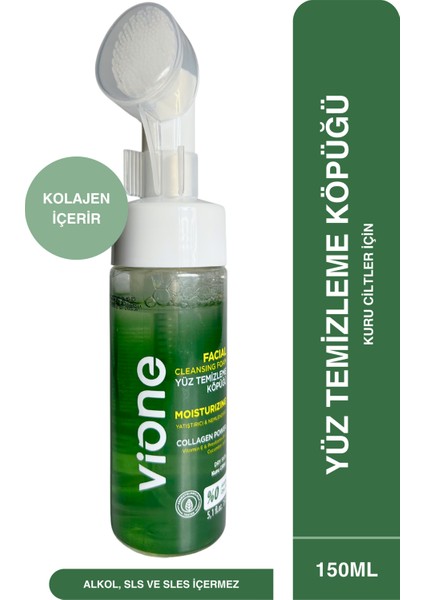 Aydınlatıcı Fırçalı Yüz Temizleme Köpüğü