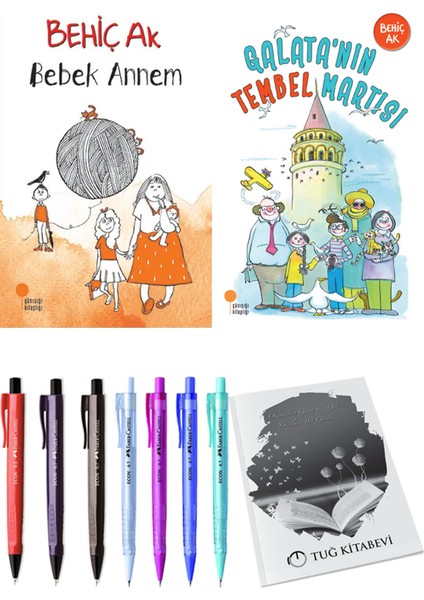 Galata'nın Tembel Martısı ve Bebek Annem 2'li Set + Hediyeli