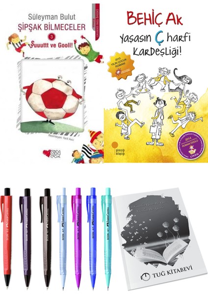 Yaşasın Ç Harfi Kardeşliği ve Şipşak Bilmeceler 3 2'li Set + Hediyeli