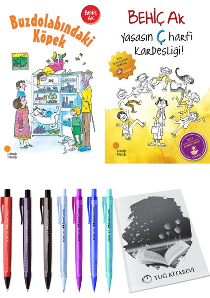 Yaşasın Ç Harfi Kardeşliği ve Buzdolabındaki Köpek 2'li Set + Hediyeli