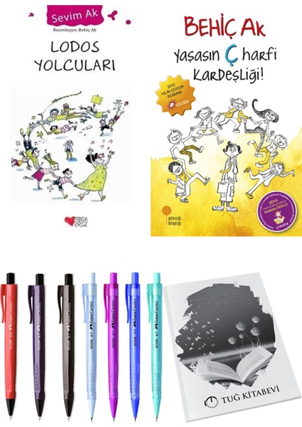 Yaşasın Ç Harfi Kardeşliği ve Lodos Yolcuları 2'li Set + Hediyeli