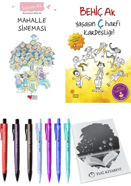 Yaşasın Ç Harfi Kardeşliği ve Mahalle Sineması 2'li Set + Hediyeli