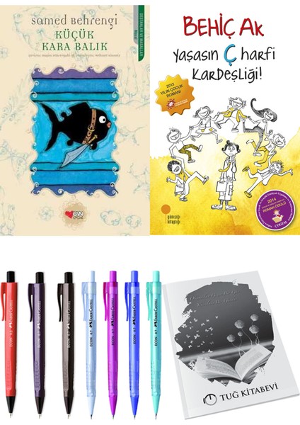 Yaşasın Ç Harfi Kardeşliği ve Küçük Kara Balık 2'li Set + Hediyeli