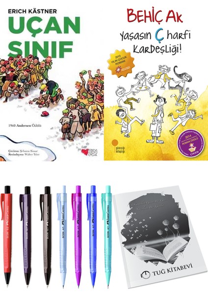 Yaşasın Ç Harfi Kardeşliği ve Uçan Sınıf 2'li Set + Hediyeli