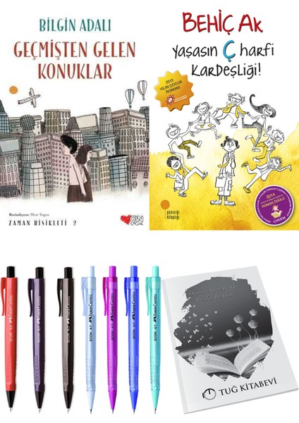 Yaşasın Ç Harfi Kardeşliği ve Zaman Bisikleti 2 Geçmişten Gelen Konuklar 2'li Set + Hediyeli