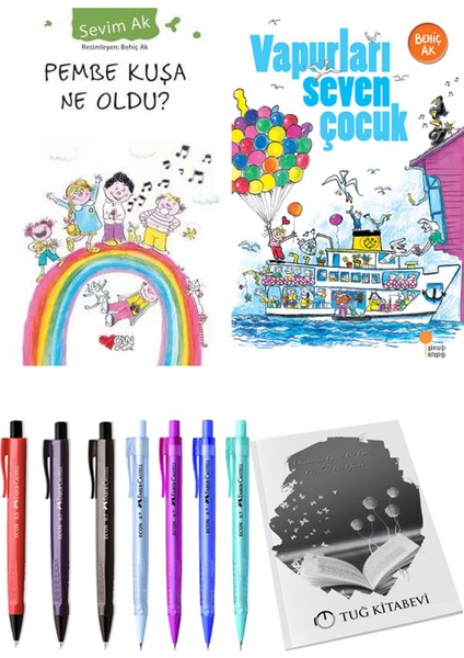 Vapurları Seven Çocuk ve Pembe Kuşa Ne Oldu? 2'li Set + Hediyeli