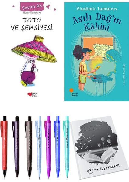 Asılı Dağ'ın Kahini ve Toto ve Şemsiyesi 2'li Set + Hediyeli