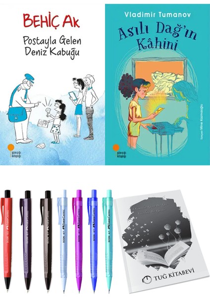 Asılı Dağ'ın Kahini ve Postayla Gelen Deniz Kabuğu 2'li Set + Hediyeli