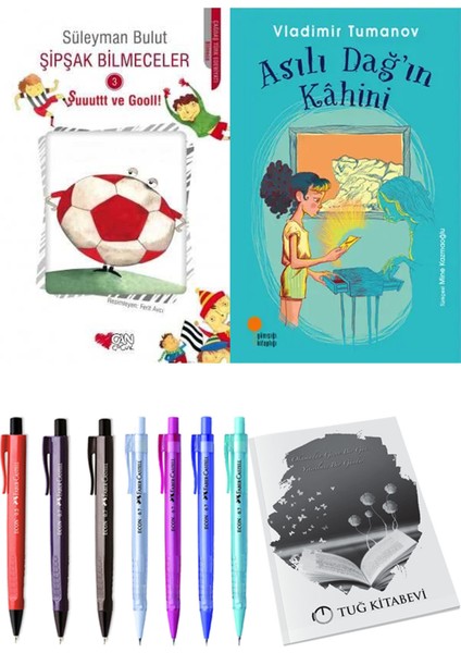 Asılı Dağ'ın Kahini ve Şipşak Bilmeceler 3 2'li Set + Hediyeli