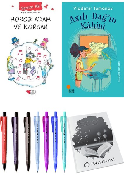 Asılı Dağ'ın Kahini ve Horoz Adam ve Korsan 2'li Set + Hediyeli