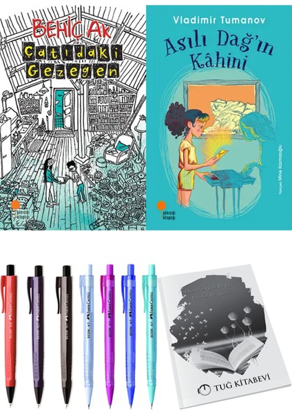 Asılı Dağ'ın Kahini ve Çatıdaki Gezegen 2'li Set + Hediyeli