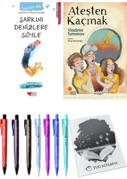 Ateşten Kaçmak ve Şarkını Denizlere Söyle 2'li Set + Hediyeli