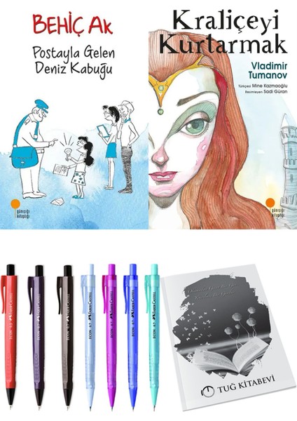 Kraliçeyi Kurtarmak ve Postayla Gelen Deniz Kabuğu 2'li Set + Hediyeli