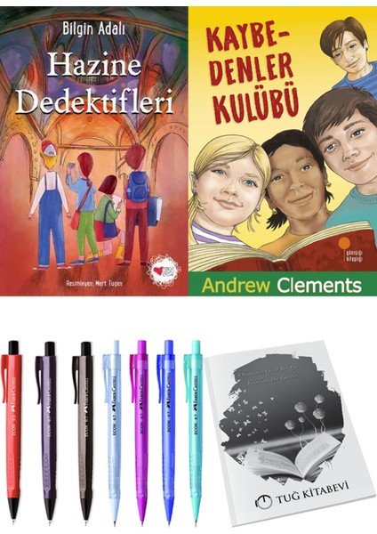 Kaybedenler Kulübü ve Hazine Dedektifleri 2'li Set + Hediyeli