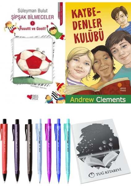 Kaybedenler Kulübü ve Şipşak Bilmeceler 3 2'li Set + Hediyeli