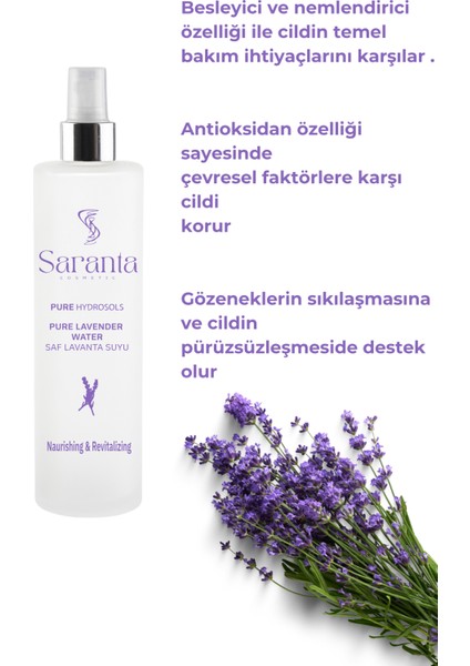 Lavanta Suyu Saf Canlandırıcı ve Besleyici Etkili Tonik 100 ml fiyatları