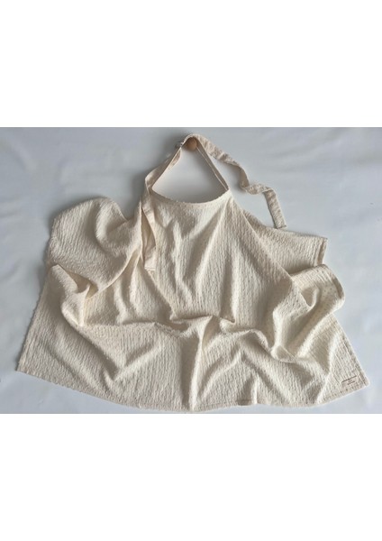 Emzirme Önlüğü Ponponlu Müslin %100 Pamuk fırsatları