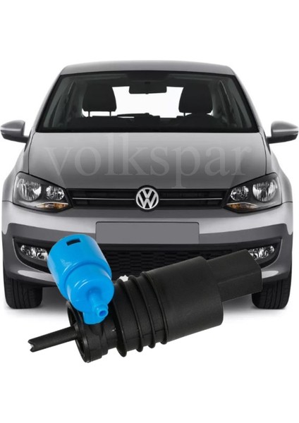 POLO 2010-2013 MODEL ARASI UYUMLU ÖN VE ARKA CAM SİLECEK SU FISKİYE POMPA MOTORU
