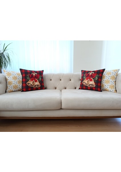 Yılbaşı Konsept 4'lü Takım Kırlent Kılıfı fiyatları