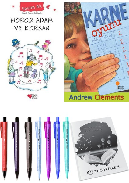 Karne Oyunu ve Horoz Adam ve Korsan 2'li Set + Hediyeli