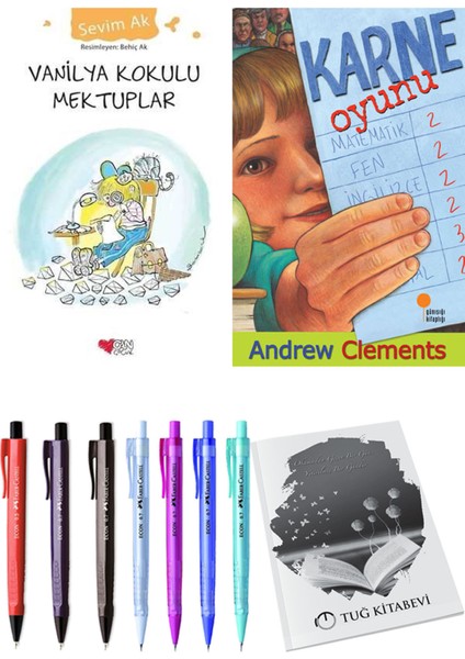 Karne Oyunu ve Vanilya Kokulu Mektuplar 2'li Set + Hediyeli