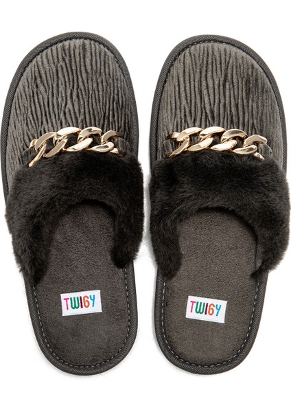 Nora Kadın Ev Terliği Gri 36/41 AA0028 fırsatları