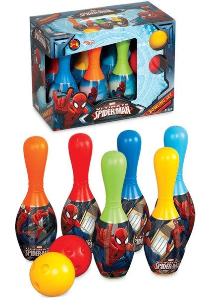 01599 Dede Spiderman Bowling Seti