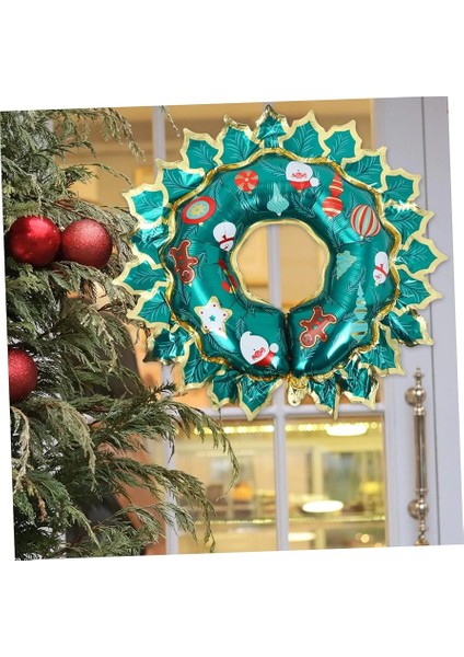 Yılbaşı Folyo Balon Çift Kullanımlı Helyuma & Nefesle Şişirmeye Uygun