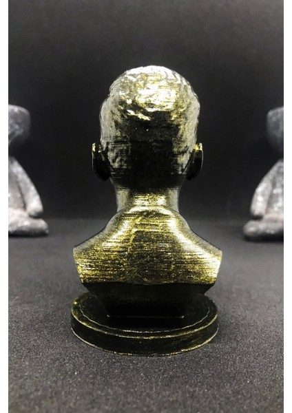 Lionel Messi Büst 10CM - Gold Efekt