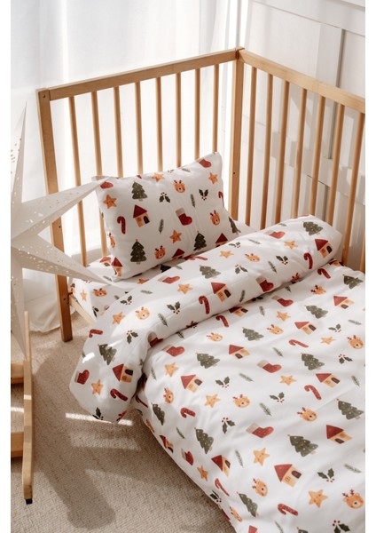 Bebek Beşik, Park Yatak (70X110 Cm) Nevresim & Çarşaf Takımı, Pamuk Saten - Yılbaşı fiyatları