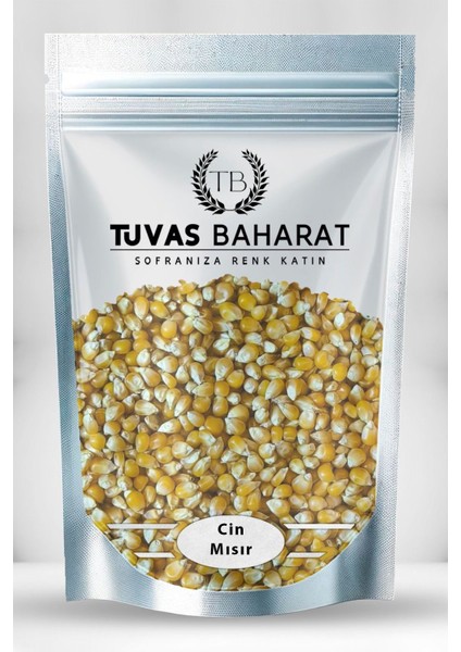 Tuvas Baharat Cin Mısır Patlayan Mısır %100 Patlar 1 kg