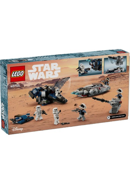 40755 Lego® Star Wars™ Imparatorluk Indirme Gemisi, Asi Gözcü Hız Motoruna Karşı