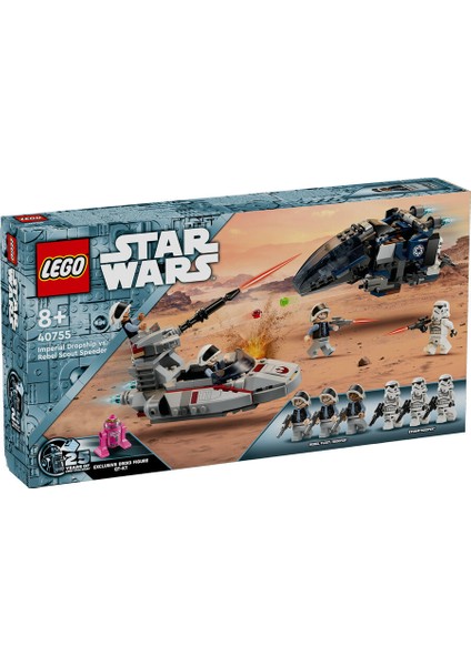 40755 Lego® Star Wars™ Imparatorluk Indirme Gemisi, Asi Gözcü Hız Motoruna Karşı