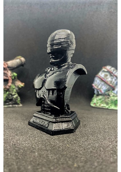 Robocop Büst 10CM - Siyah