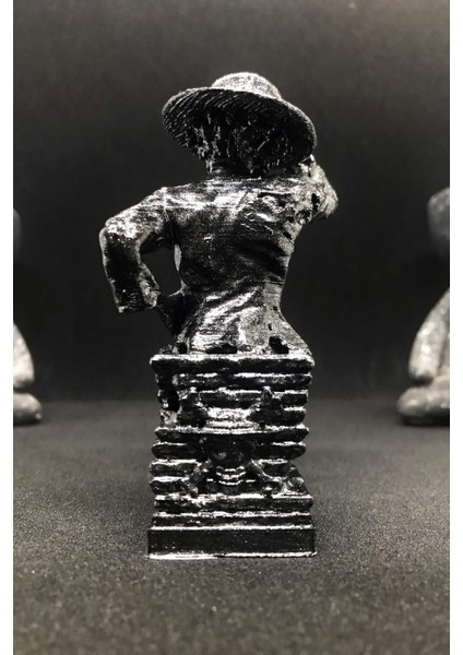 One Piece Luffy Büst 10CM - Silver Efekt