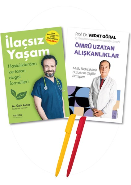 Ömrü Uzatan Alışkanlıklar – İlaçsız Yaşam 2 Kitap