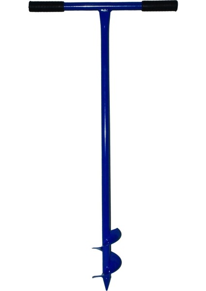 Toprak Burgusu Sabit Kollu Çit Direk Dikme Aleti 15 cm Çap