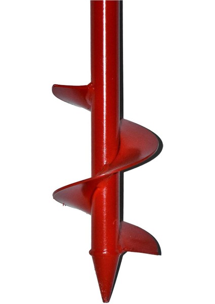 Toprak Burgusu Sabit Kollu Çit Direk Dikme Aleti 15 cm Çap (Kırmızı) fiyatları