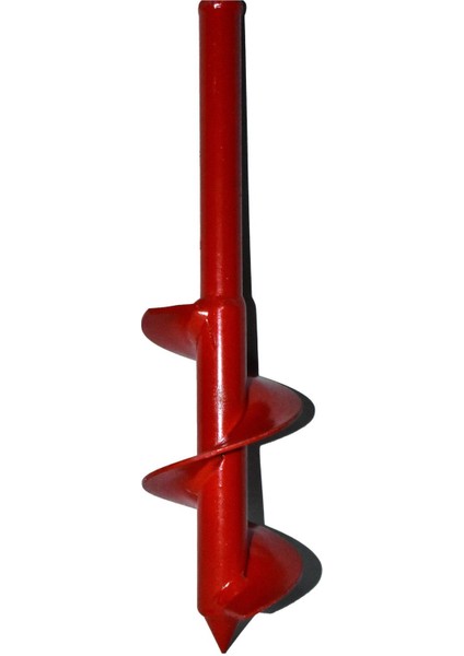 Matkap Uç Toprak Burgu Bodur Kısa Ağaç Dikme Makinesi 32X10 cm (Kırmızı) fiyatları