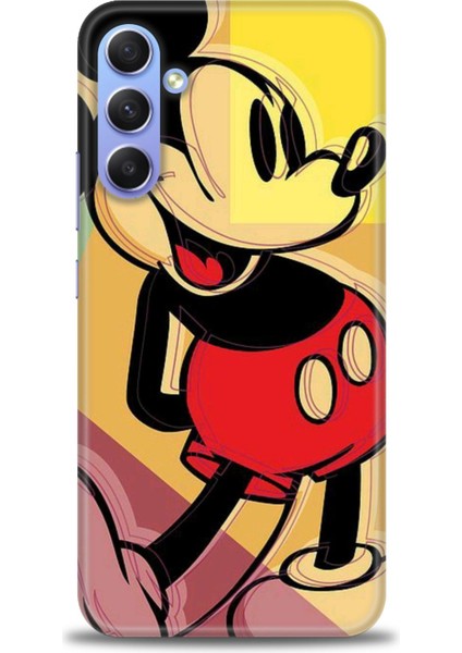 Samsung Galaxy S24 Fe Kılıf Hd Baskılı - Mickey Mousee + 9h Nano Ekran Koruyucu