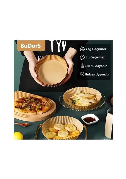 Byrdrp Fritöz Pişirme Kağıdı 50 Adet Byrnew modelleri