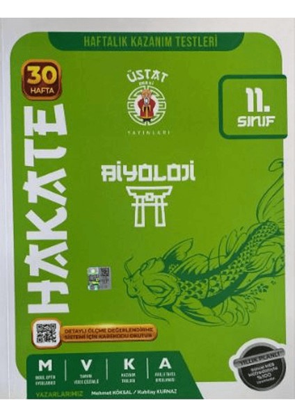 11. Sınıf Hakate Biyoloji Haftalık Kazanım Testleri