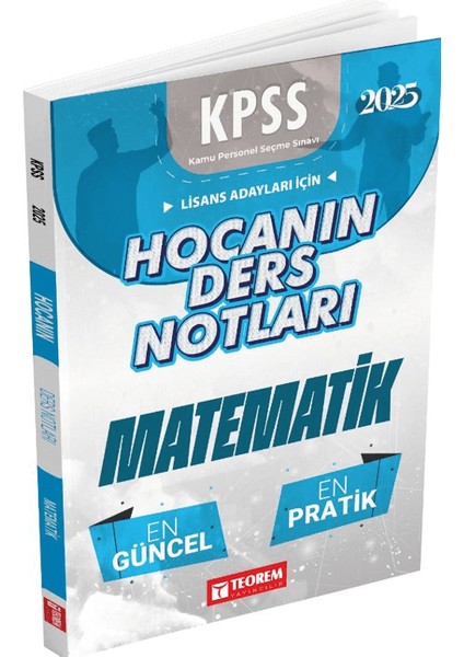 Hocanın Ders Notları Matematik