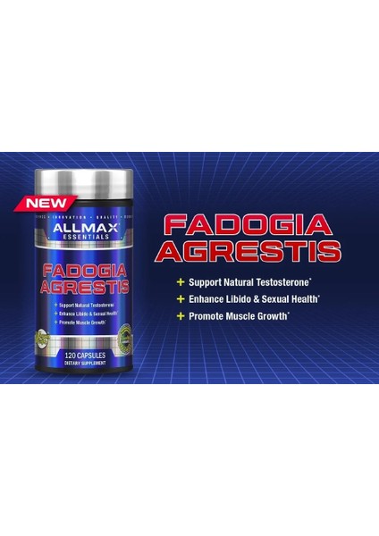 Essentials Fadogia Agrestis 120 Capsules