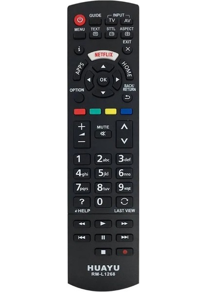 Yeni Estevia Dp RM-L1268 Panasonic Netflix LCD Kumanda (Bristerli̇) (4172) Company