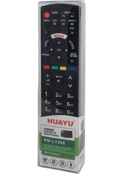 Yeni Estevia Dp RM-L1268 Panasonic Netflix LCD Kumanda (Bristerli̇) (4172) Company